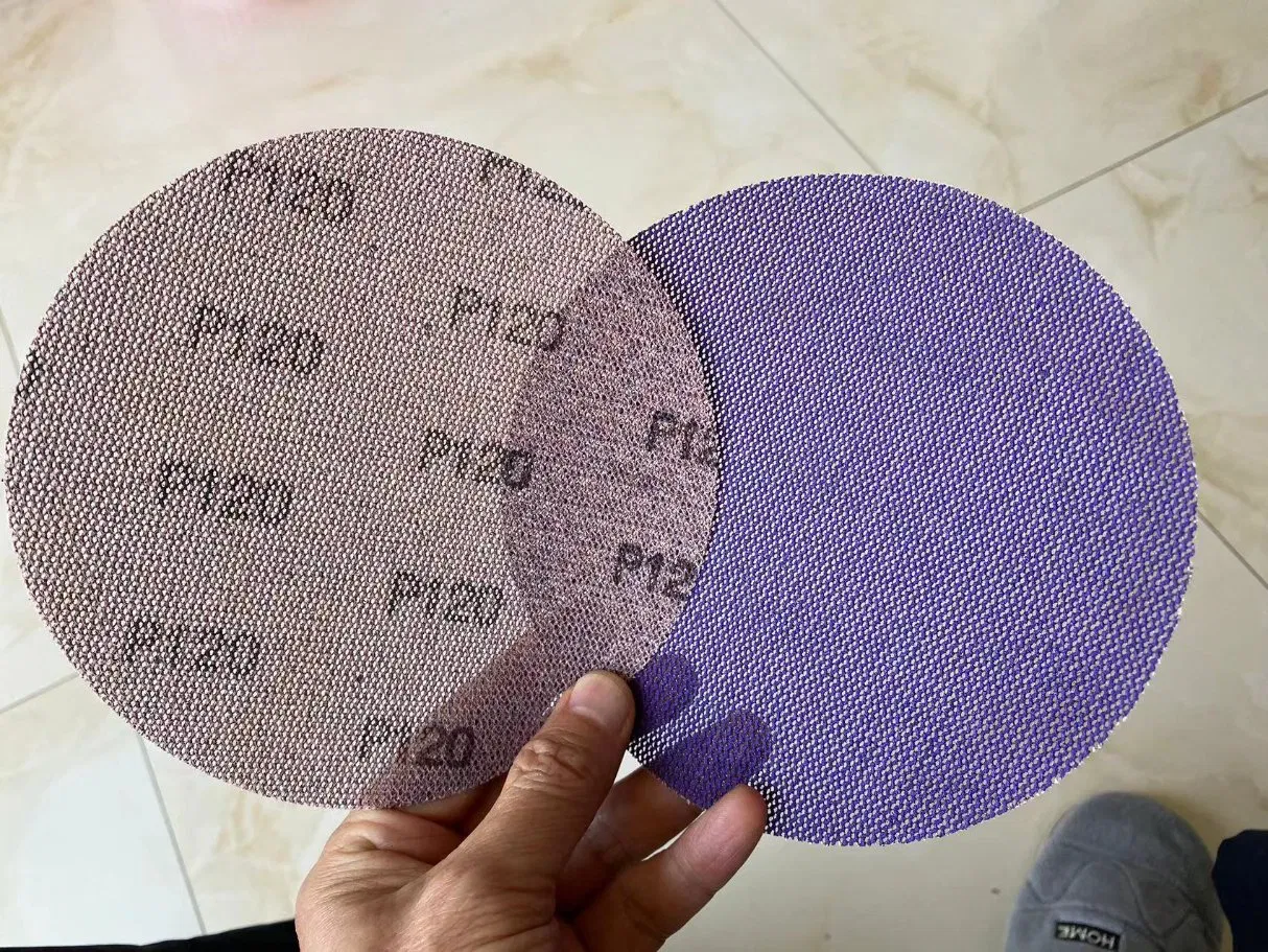 4"-9" Dust Free Abrsive Mesh Disc with Hook and Loop for Wall/Wood/Varnish/Paint