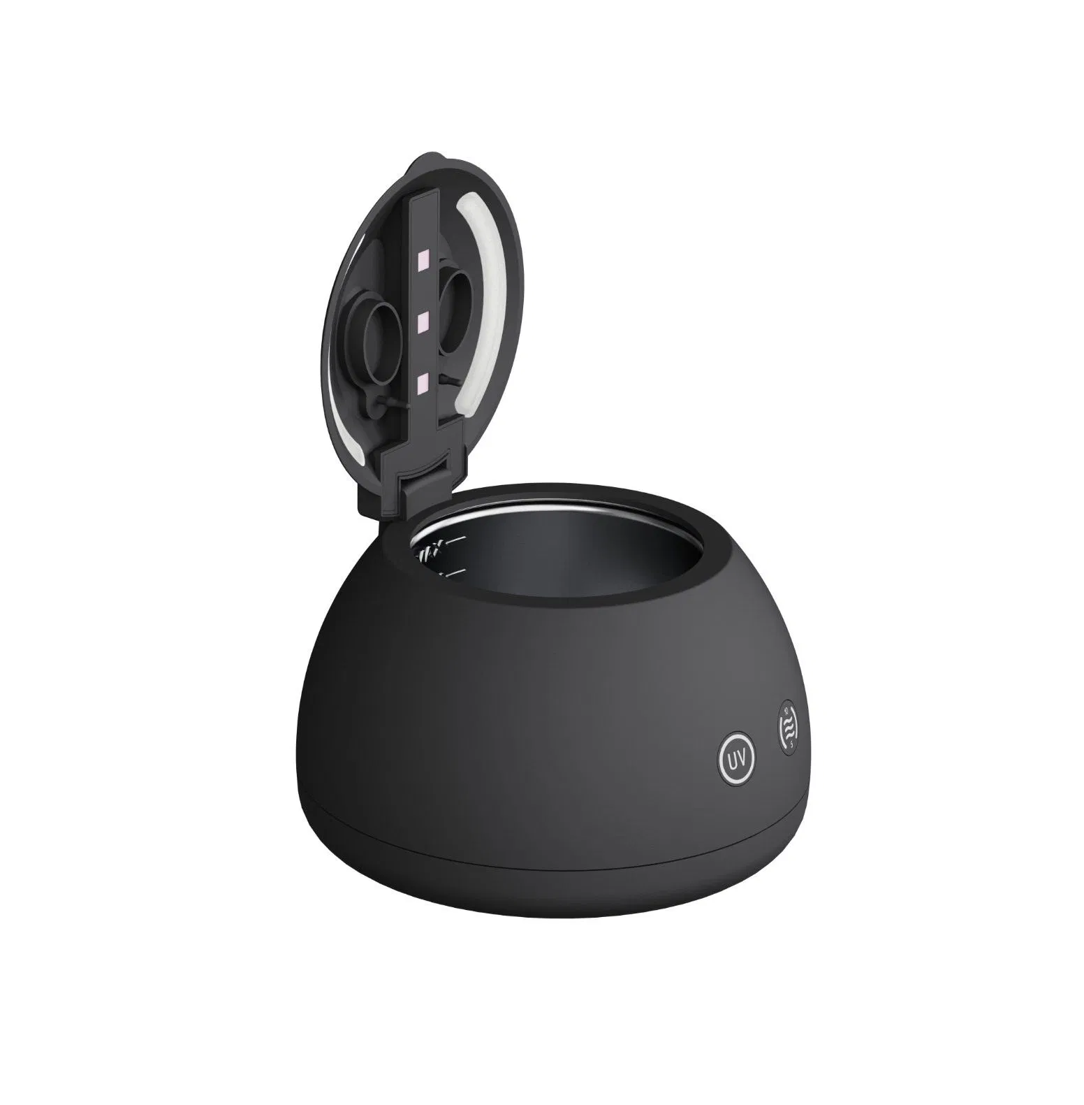 Home Used Small Mini Ultrasonic Cleaner Machine 30W with UVC Sterilization