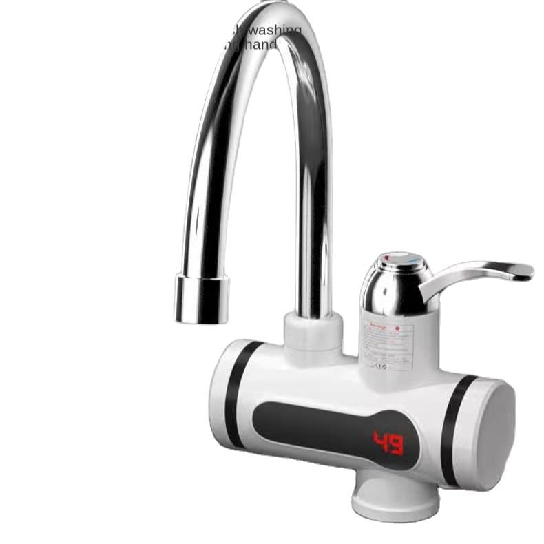 Electric Water Heater Instant Heating Brass Core Bathroom Kitchen Tap