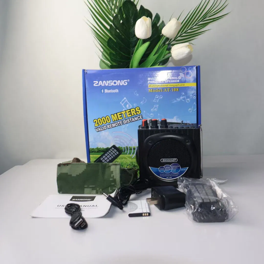 At109 Remote Control Bird Caller TF/FM/Bt Amplifier Wireless Bluetooth Speaker