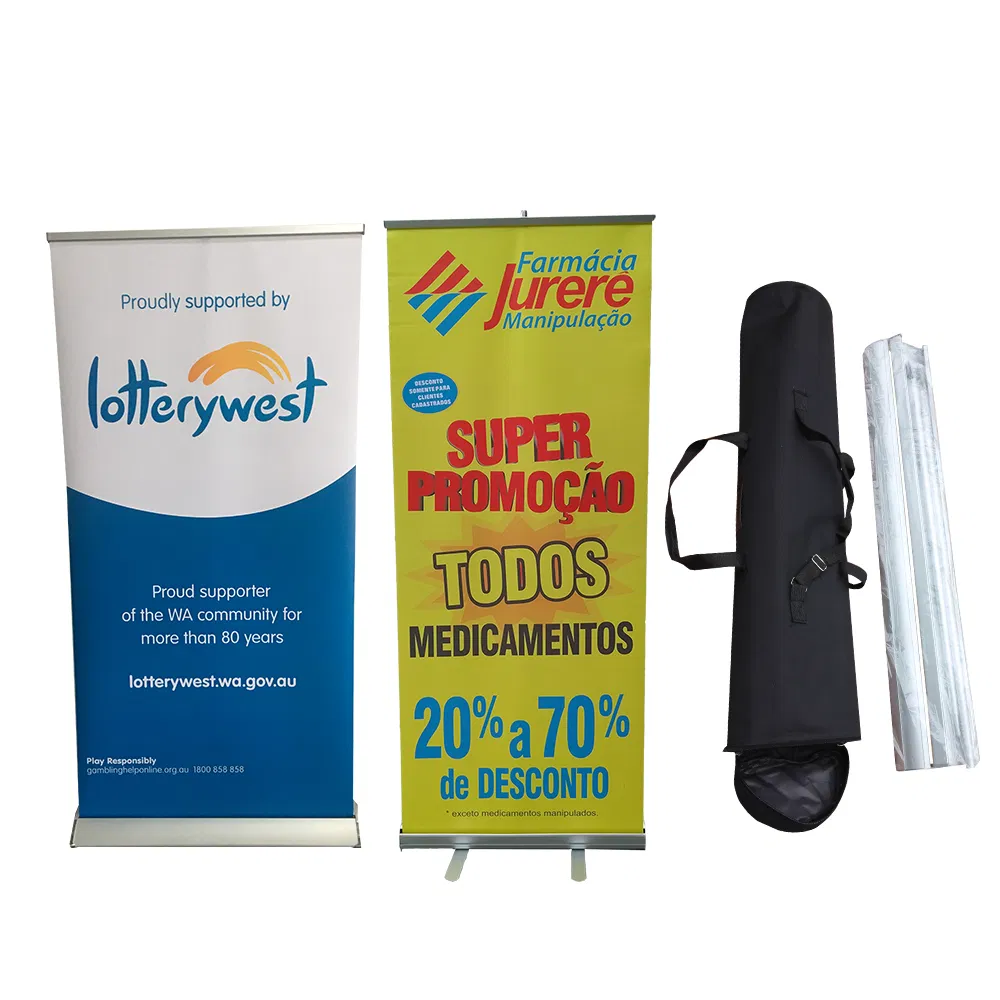 Roll up Displays Advertising Banner Stand Rollup Standee Custom
