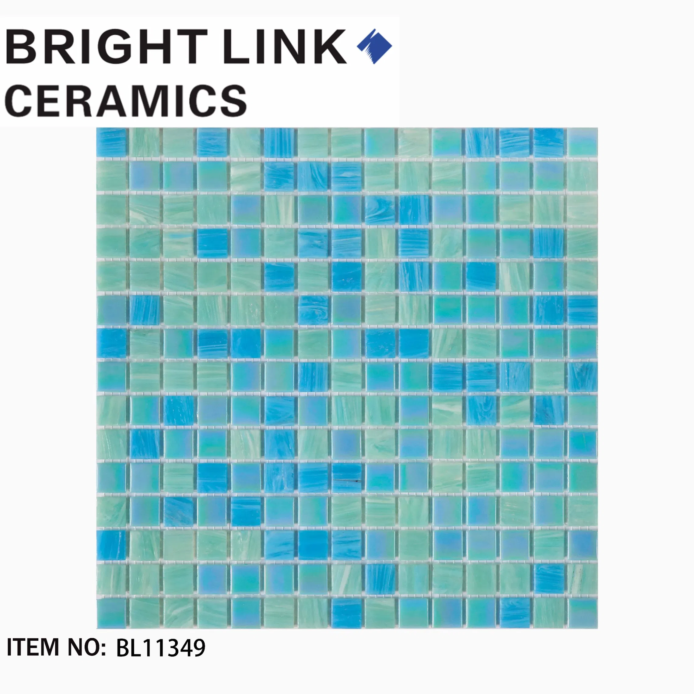 Стеклянная мозаика для кухни и ванной 327x327 мм