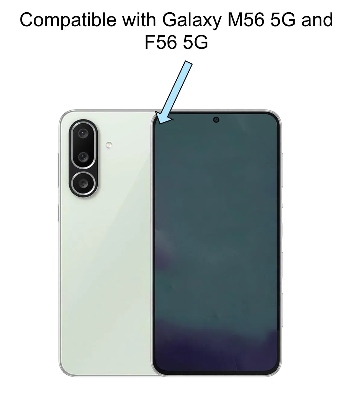 Wholesale Factory Bulk Clear Anti Scratch 9h Phone Tempered Glass Screen Protector Film for Samsung Galaxy F56 5g M56 5g