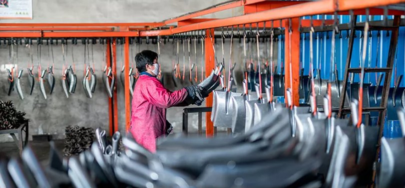 Factory Wholesale Shovel Outdoor Household Steel Shovel Metal Handle Agriculture Shovel