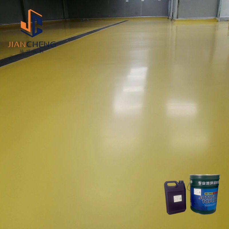 Water-Based Polyurethane Cement Mortar Paint Coating for Water-Resistant and High-Temperature-Resistant Food Factory Workshop