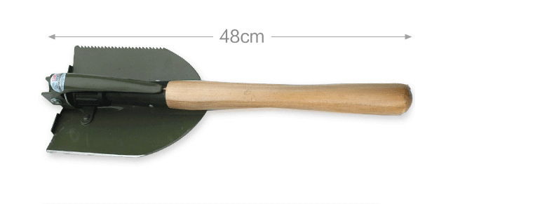 German Style Folding Digging Dirt Camping Emergency Adult Ordnance Shovel