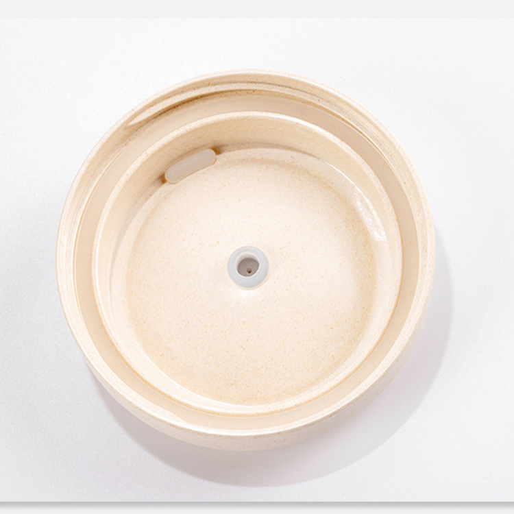 Custom Printed Made Eco-Friendly Reusable Biodegradable Wooden Fiber Coffee Mugs with Screwed Lid