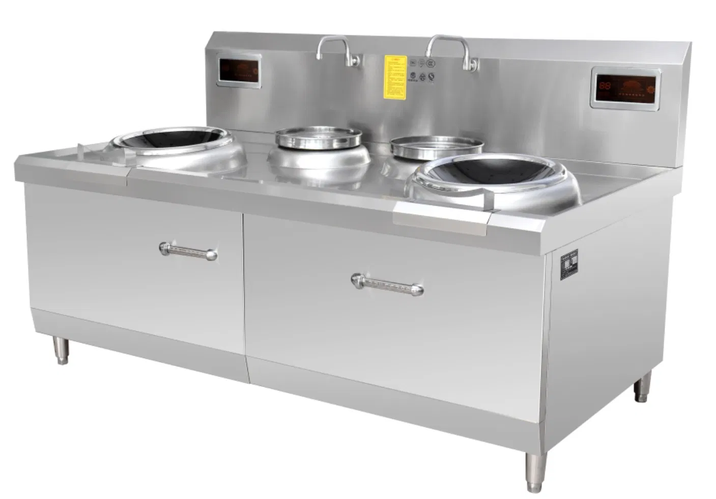 Single Burner Large Wok Electromagnetic Oven Induction Heater Commercial Induction Cooker