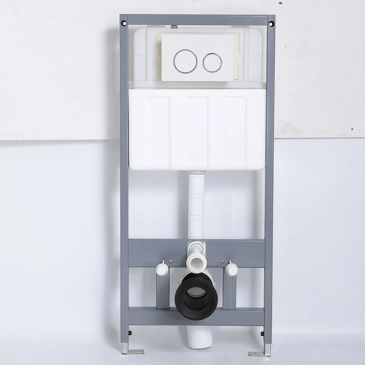Bathroom Dual Flush Hidden Water Tank Wall Hung Toilet Concealed Cistern