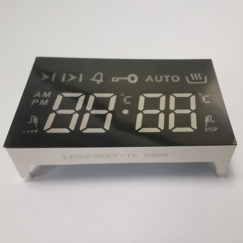Ultra Amber LED Display 7 Segment 4 Digit Common Cathode