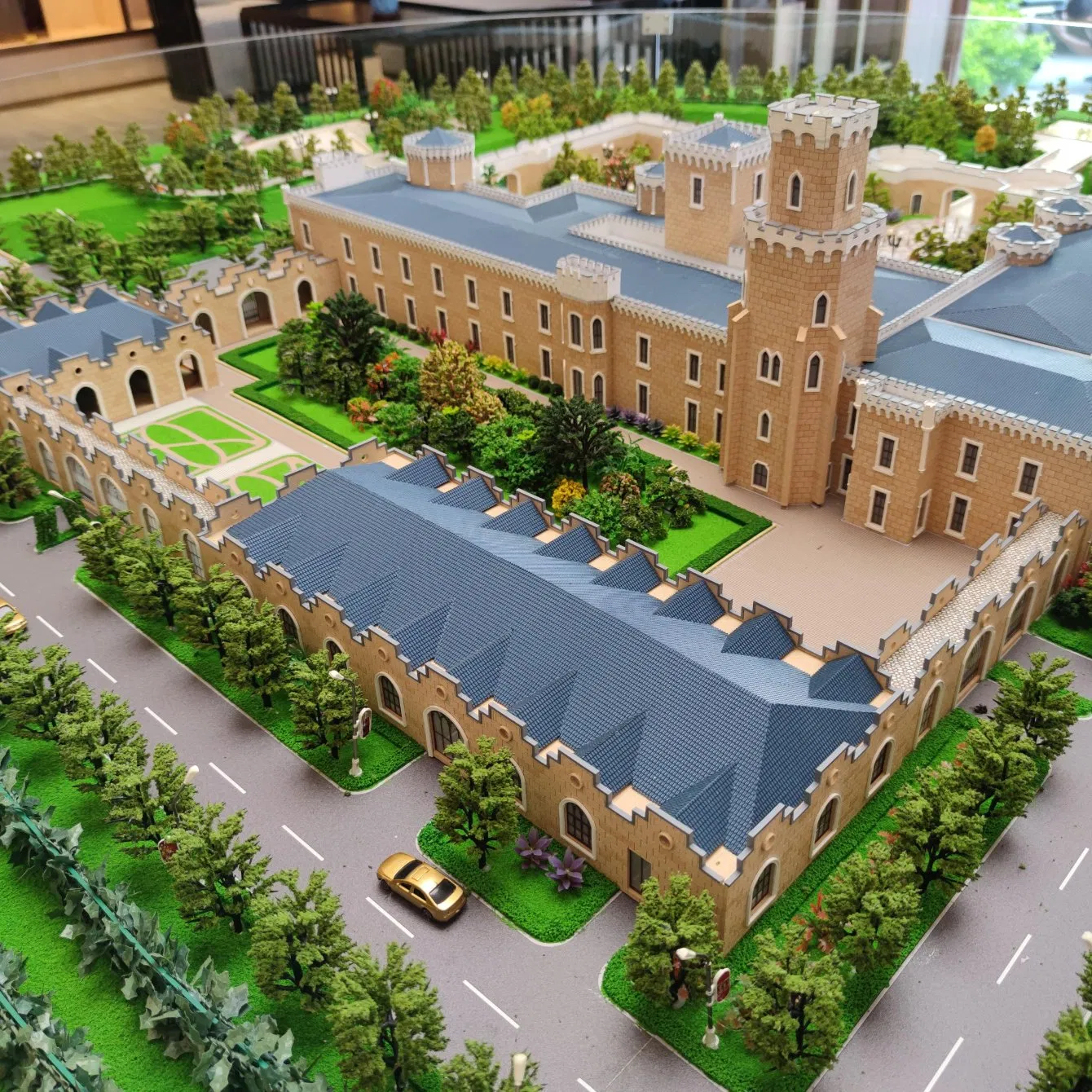 3D Commercial Winery Professional Design, Architectural Model Making