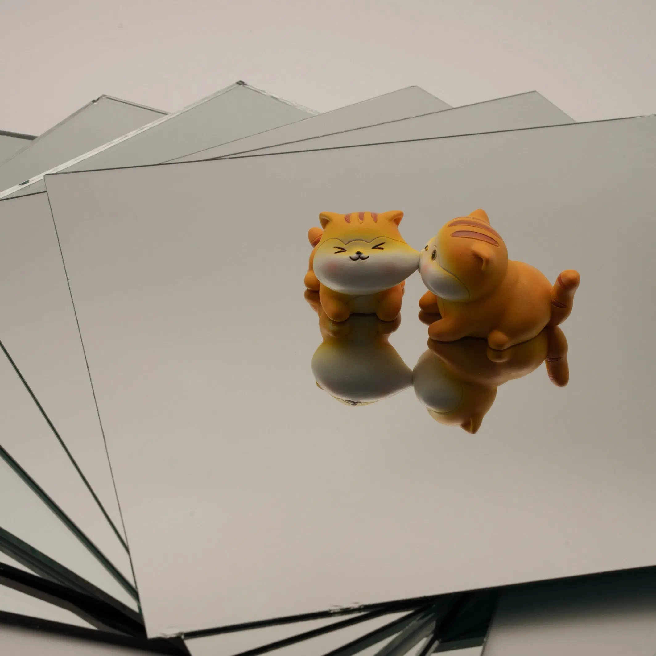 5mm 6mm Double Coating Aluminium Silver Mirror Sheet Glass