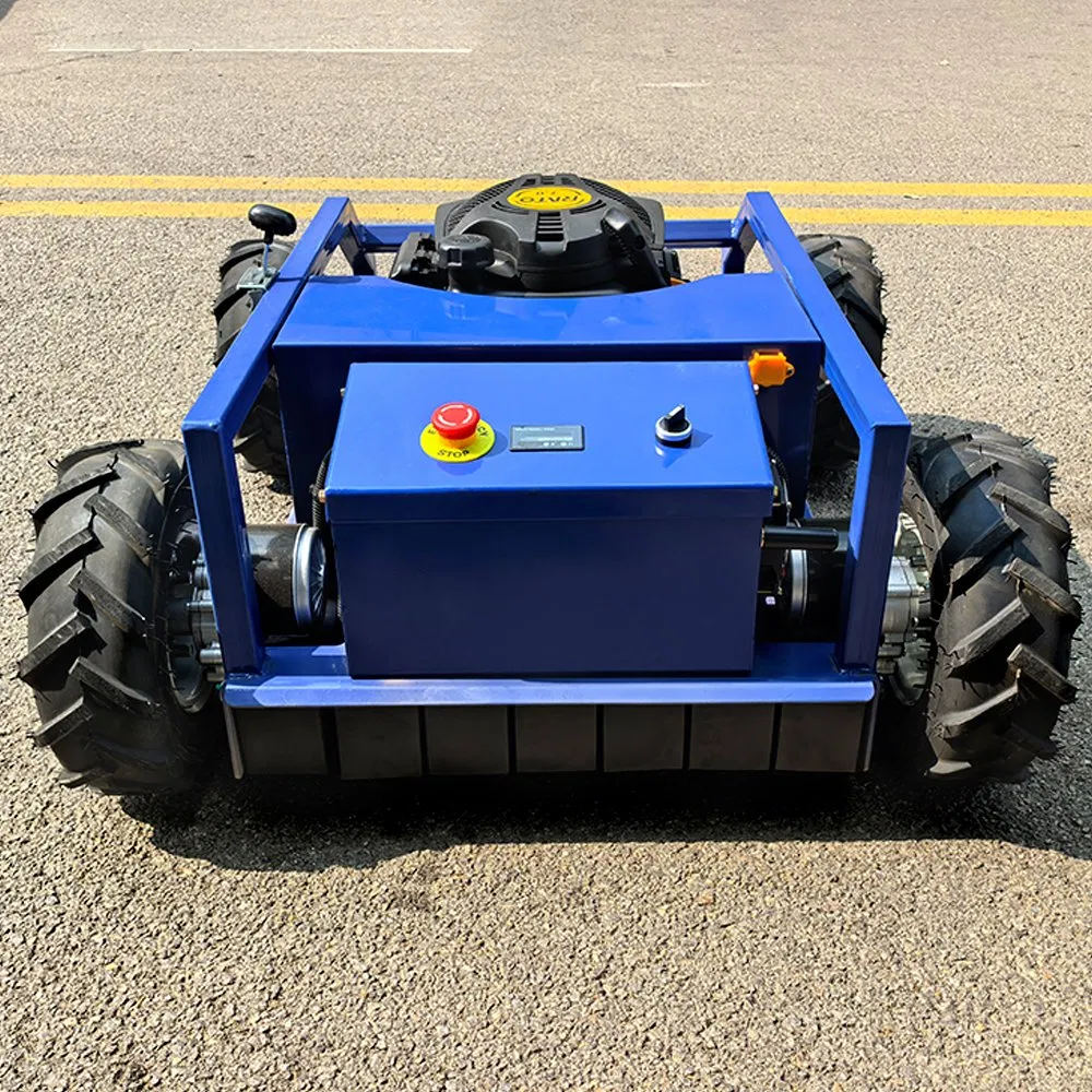 Multifunctional Remote Control Wheel Mini Lawn Mower Robot Small Garden Lawn Mower