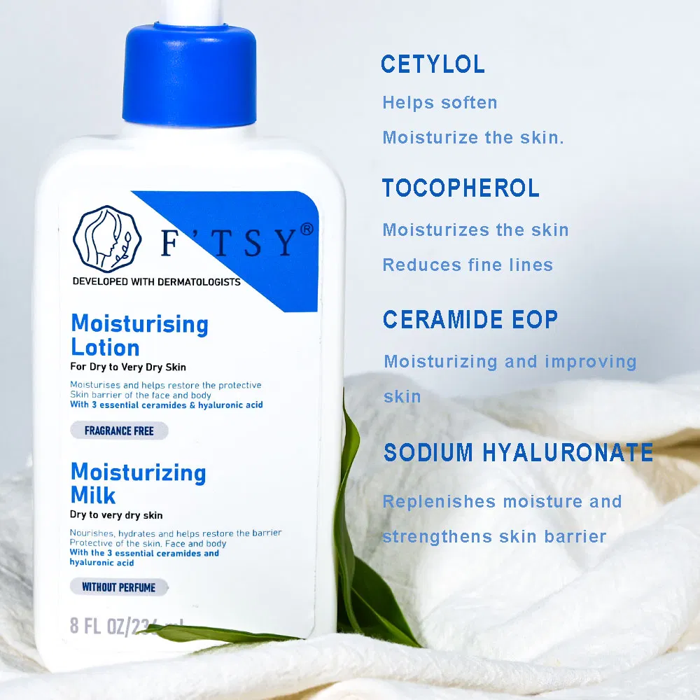 Hot Sale Repair Brightening Hyaluronic Acid Milk Whitening Smoothing Moisturizing Body Lotion for Dry Skin