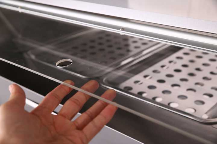 Premium Stainless Steel Electric Bain Marie for Restaurant Food Warmth