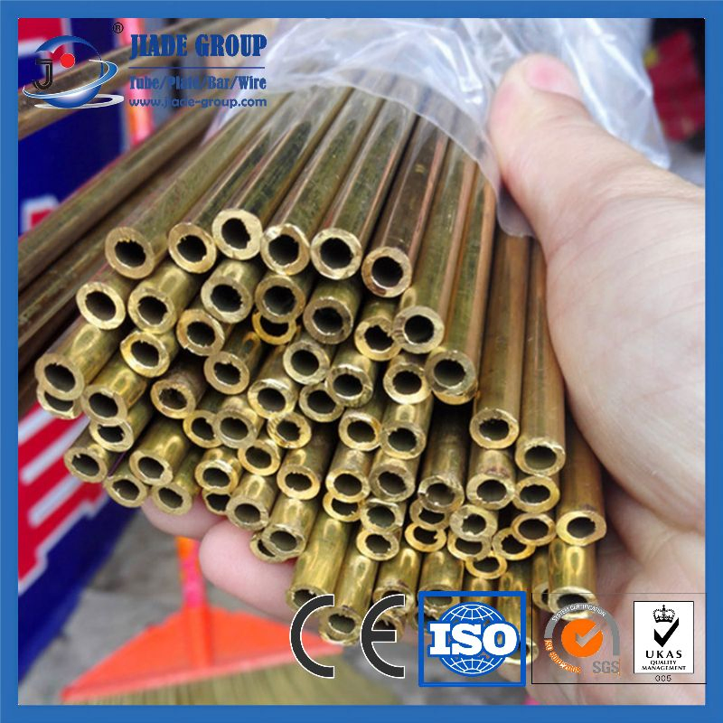 ASTM C44300 Od: 2mm-914mm Round Copper Tube Brass Pipe