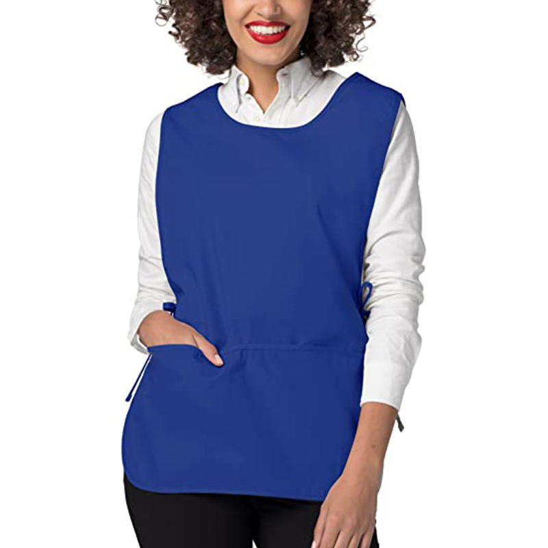 Wholesale Cheap Polyester Custom Embroidery Logo Cobbler Vest Apron with Pockets