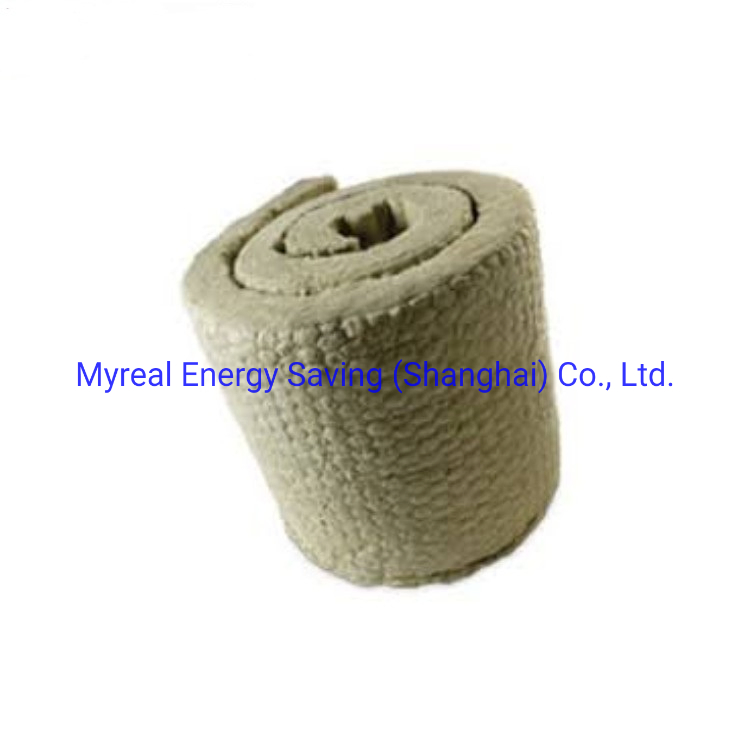 Fireproof Thermal Insulation Rock Wool Insulation Mineral Wool Blanket Wire Mesh for Oven