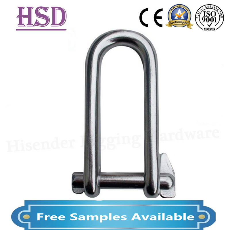 Lifting Hardware Fastener SS304/316 Dee Type Shackle