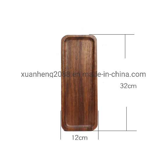 Appetizer and Breakfast Bamboo Snack Cake Wood Serving Plate Serving Dish