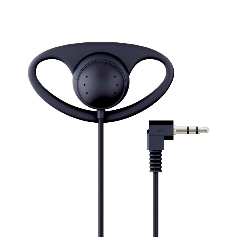 Conference Simultaneous Interpretation Translation Tour Guide Museum Present 3.5mm D-Type Single-Ear Headphone