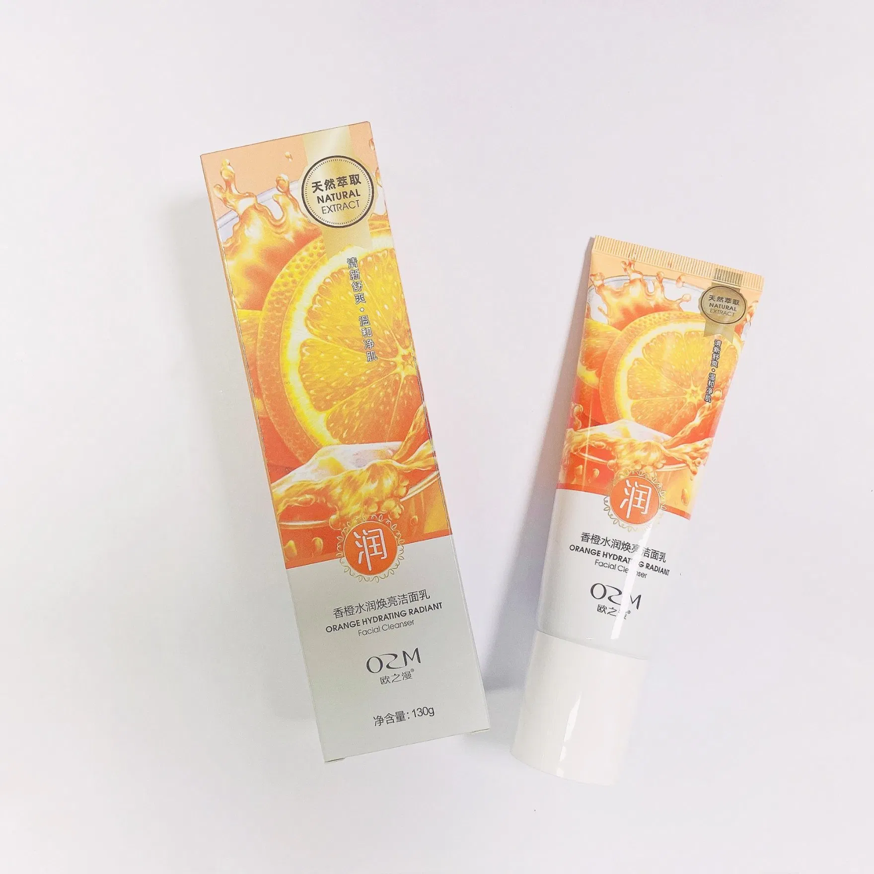Orange Hydrating Radiant Deep Cleansing Facial Cleanser Face Wash