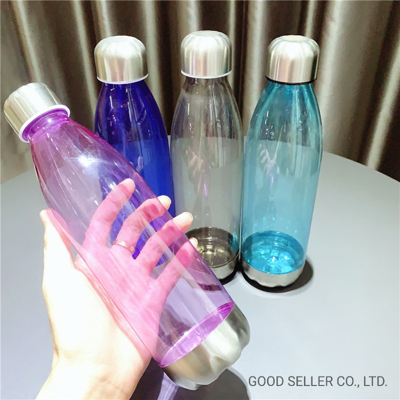 Wholesale Colorful Outdoors and Camping Bowling Bowl Juice Cup Plastic Water Bottle