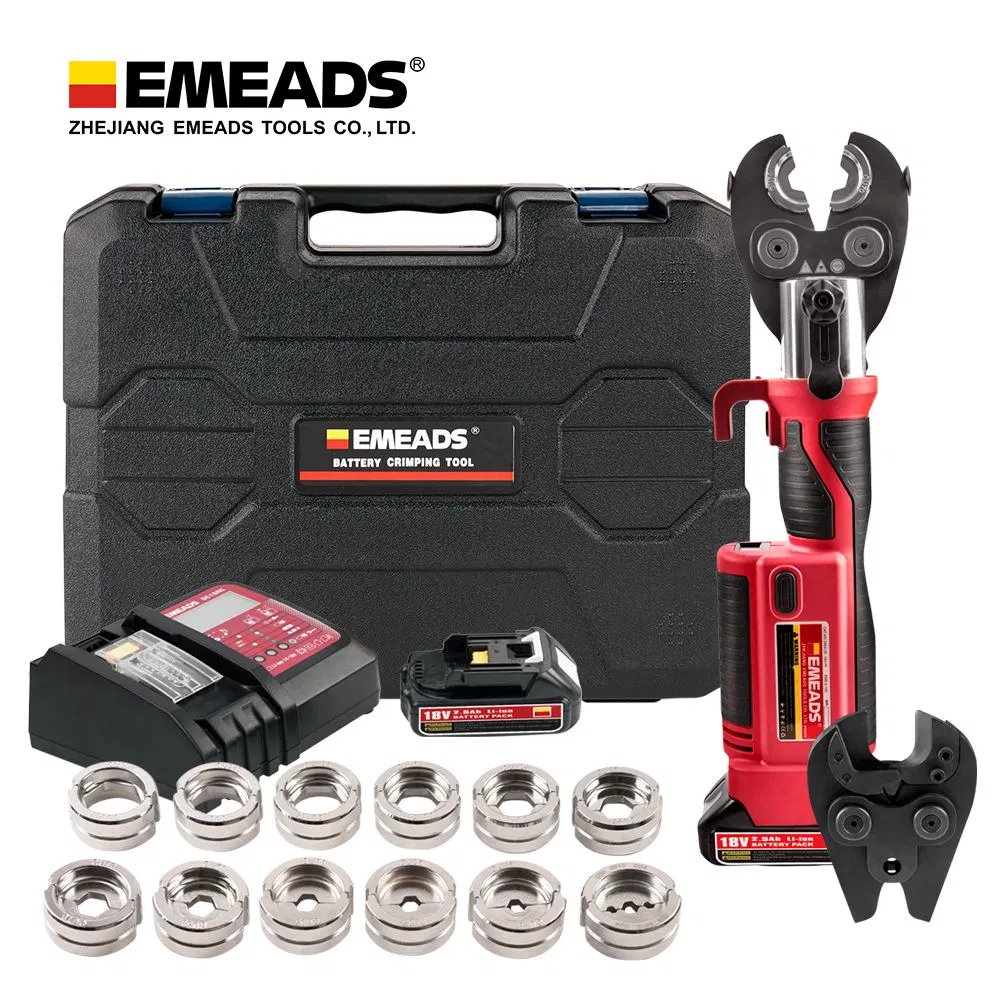Emeads Ges-300c-2 PRO Press Electric Hydraulic HVAC Crimping Tools for Plumbing Copper Pipe