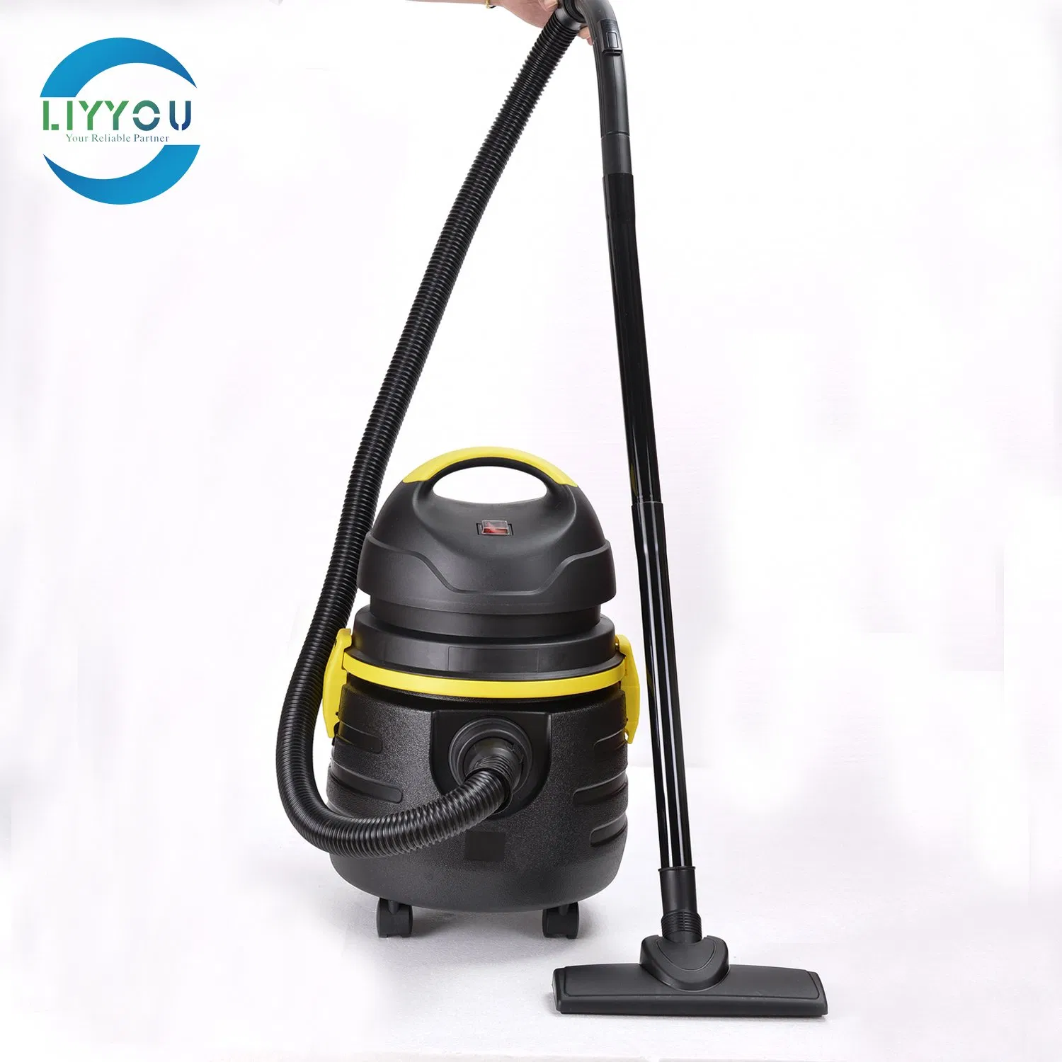 Wet Dry Vacuum Cleaner Heavy-Duty Shop Vacuum with Attachments, Yellow