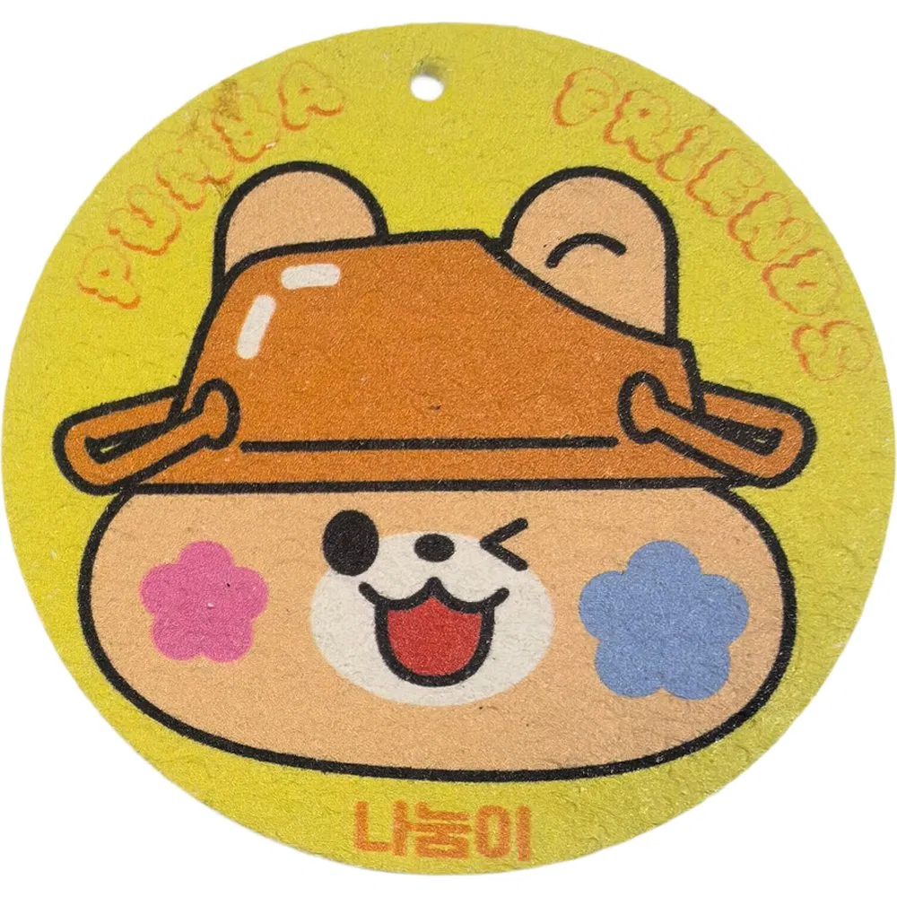 Fresh Printed Appearance Versatile Color Lint-Free Washable Cleaning Cloth Sponge Artigos Para O Lar