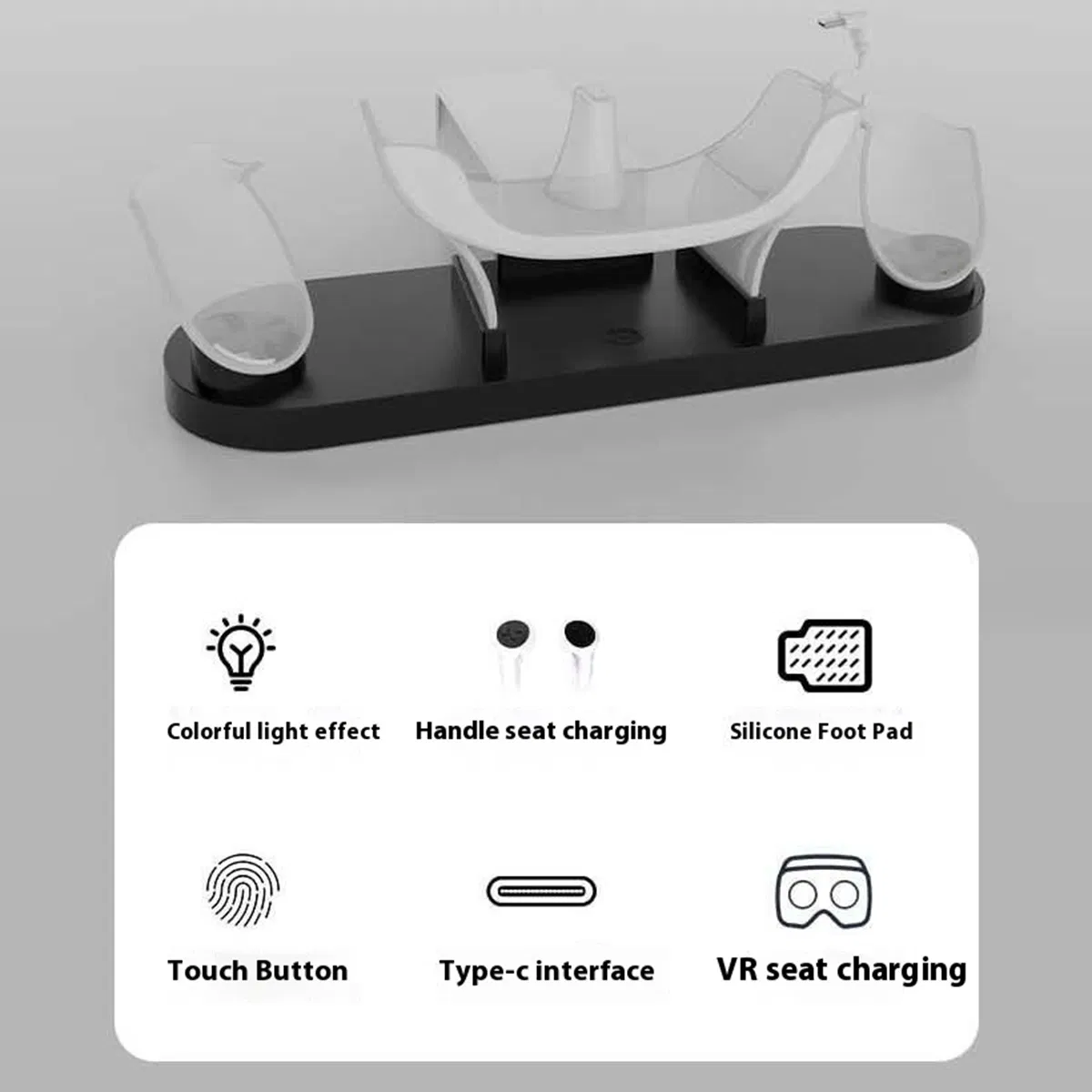Док-станция для зарядки Meta Quest 3/3S Iplay HBV-637