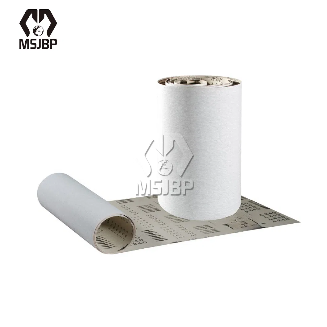 Msjbp Abrasive Sanding Belt China Suppliers J64 Customized Coated Aluminum Oxide Abrasives Sanding Belt