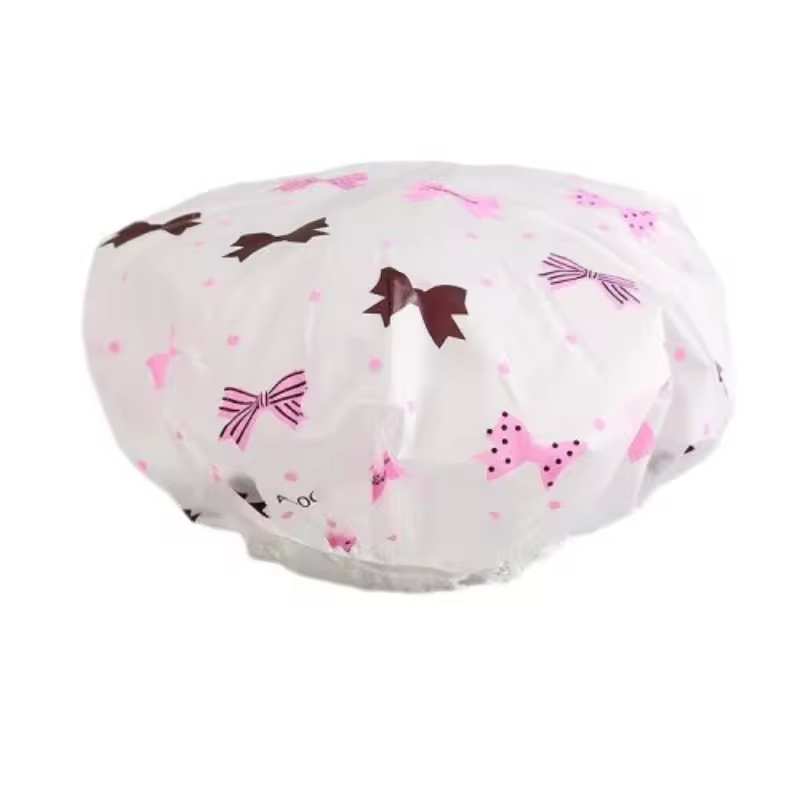Bestselling Fashionable Cutebath Cap Thickened Material Elastic Band Shower Cap