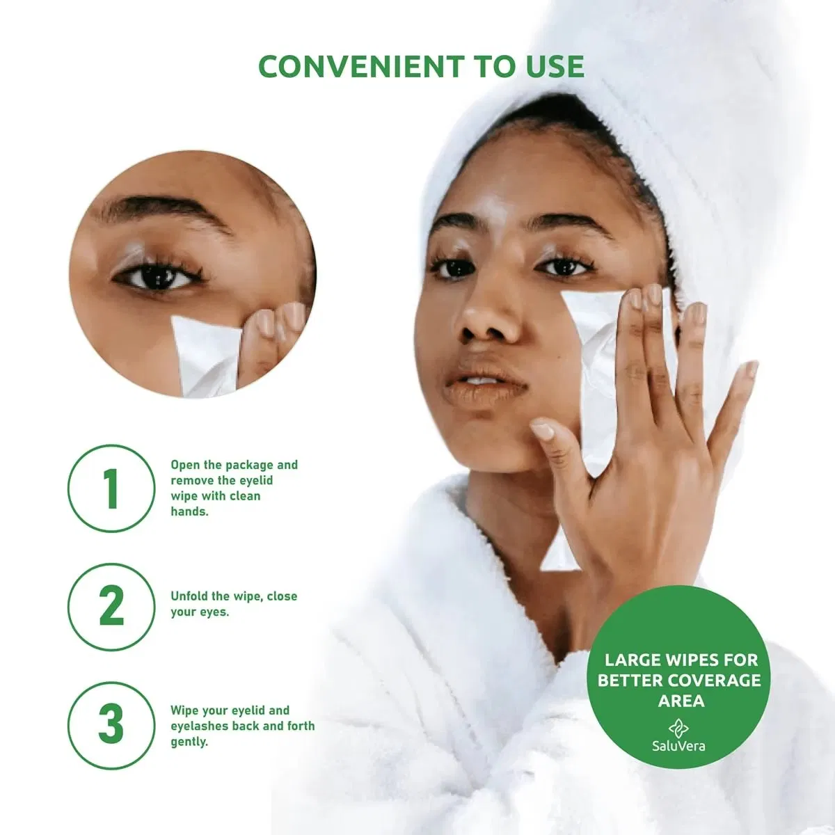 Disposable Eyelid Cleaning Wet Wipes