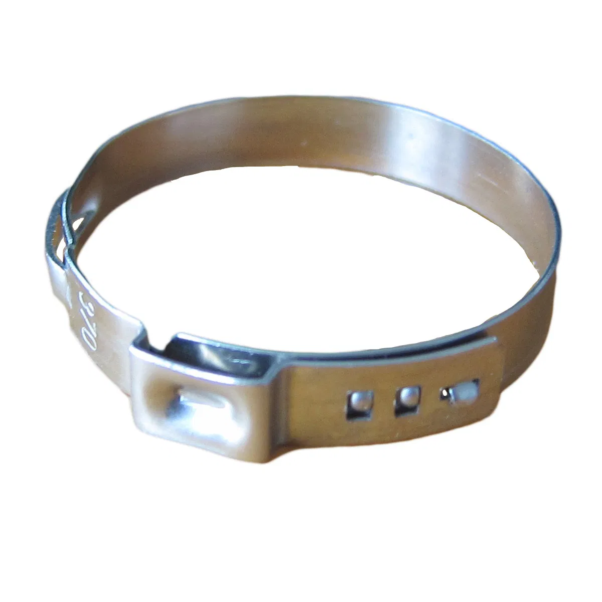 Stepless Hose Clamp Single Ear Pinch for Connection of Pipe Fittings