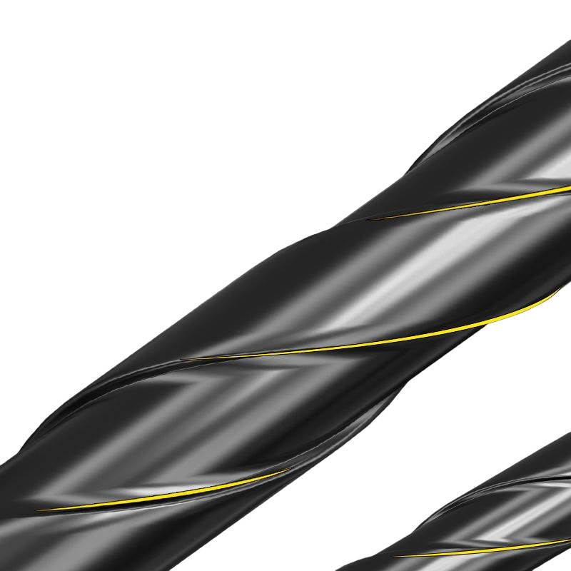 Треугольное сверло из вольфрамовой стали для любых материалов