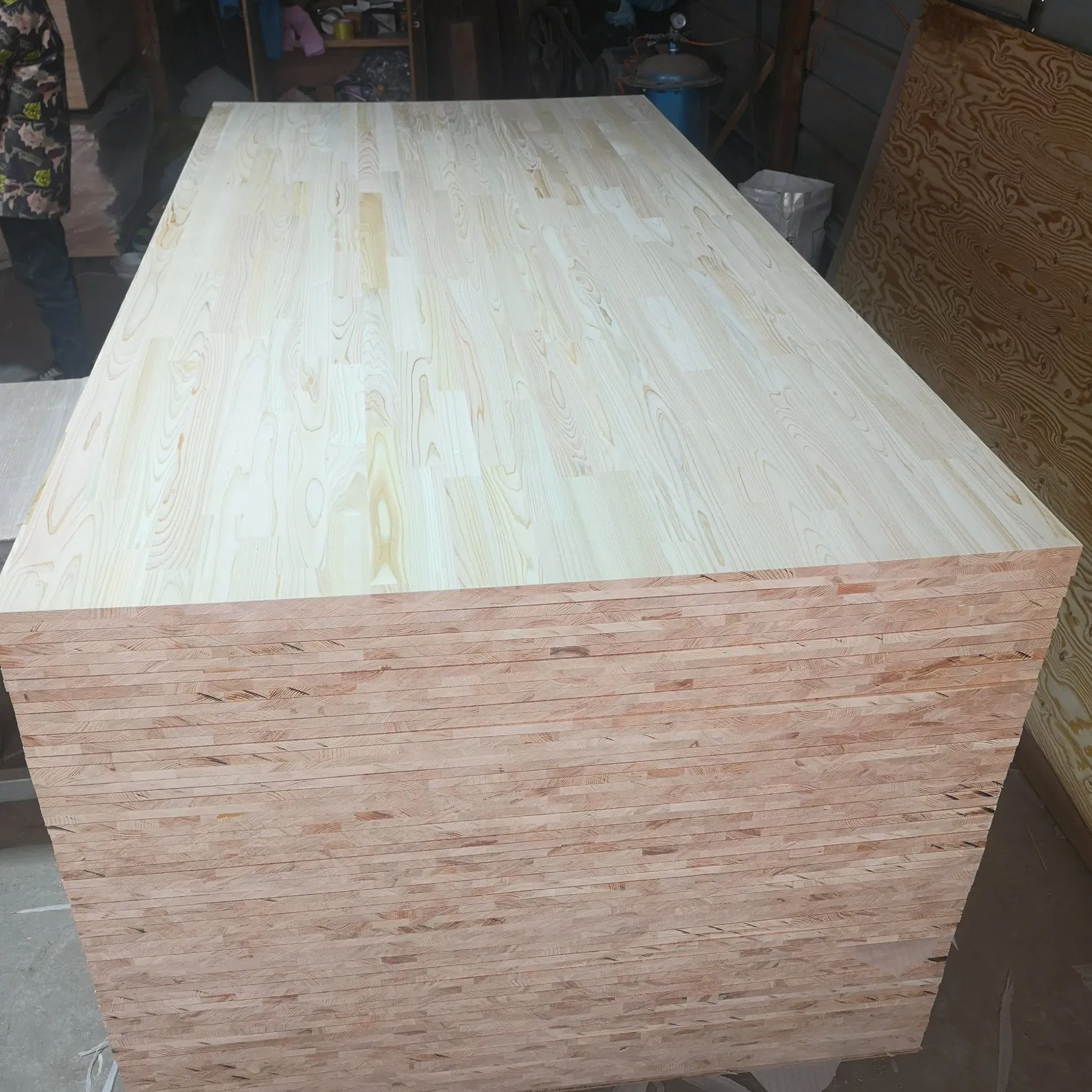 Direct Supply Japanese Cypress Hinoki Wood Timber Finger Joint Board for Furniture