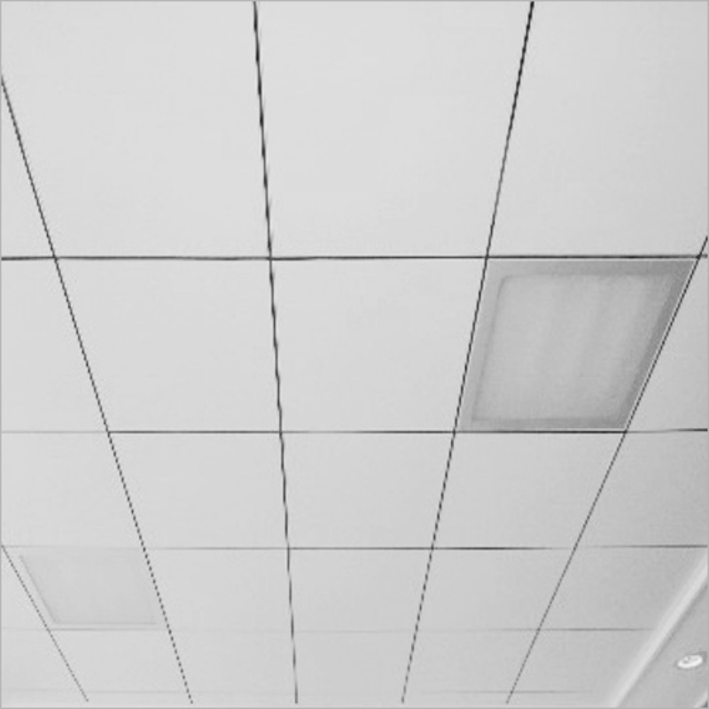Aluminum Lay in Ceiling Tile Perforation and T Black Groove Carrier