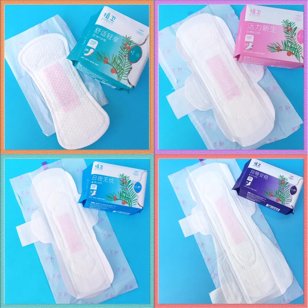 Ultra Thin Soft Cotton Sanitary Pads for Women High Absorbency