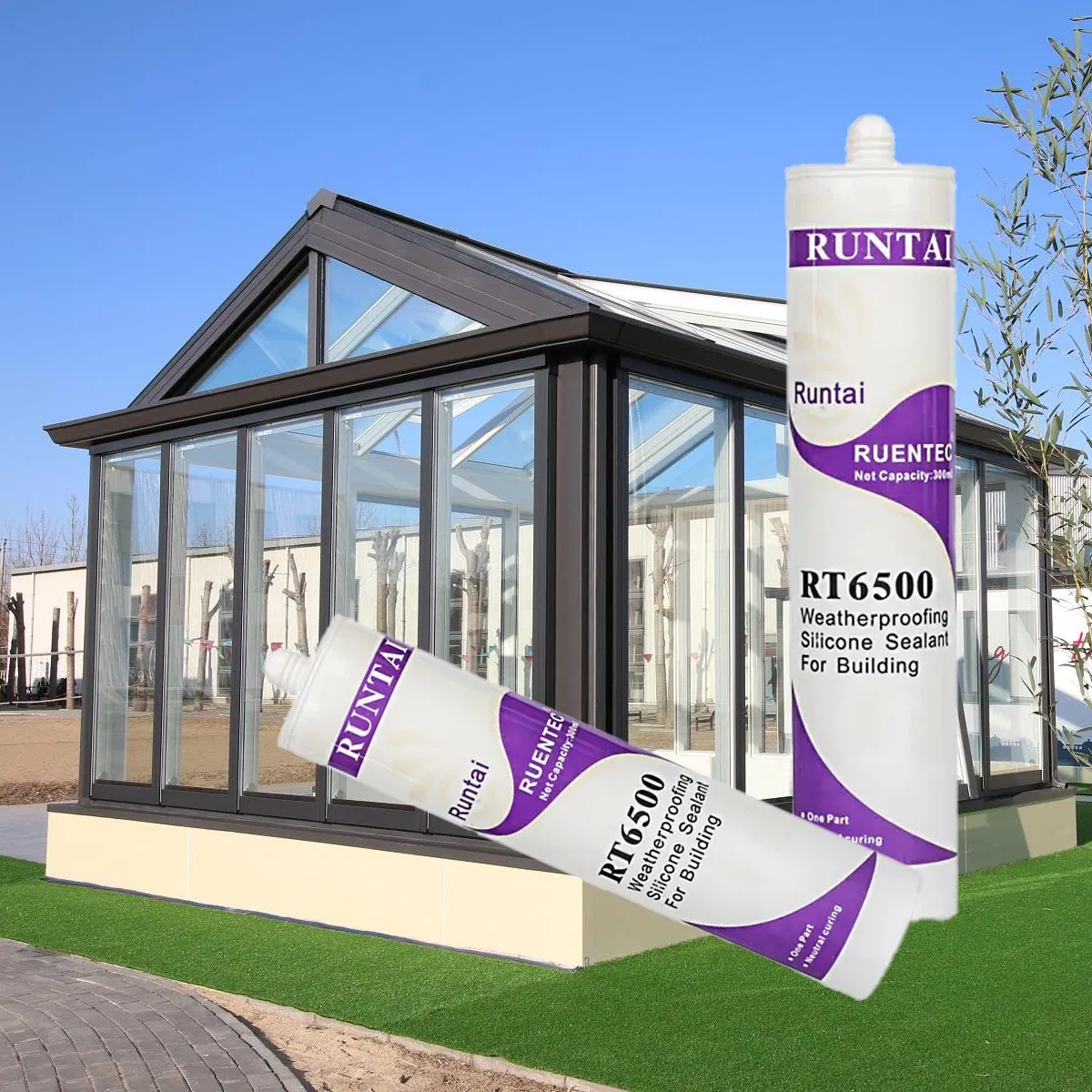 Weatherproof Structural Neutral Adhesive Colored Silicone Sealant for Construction Curtain