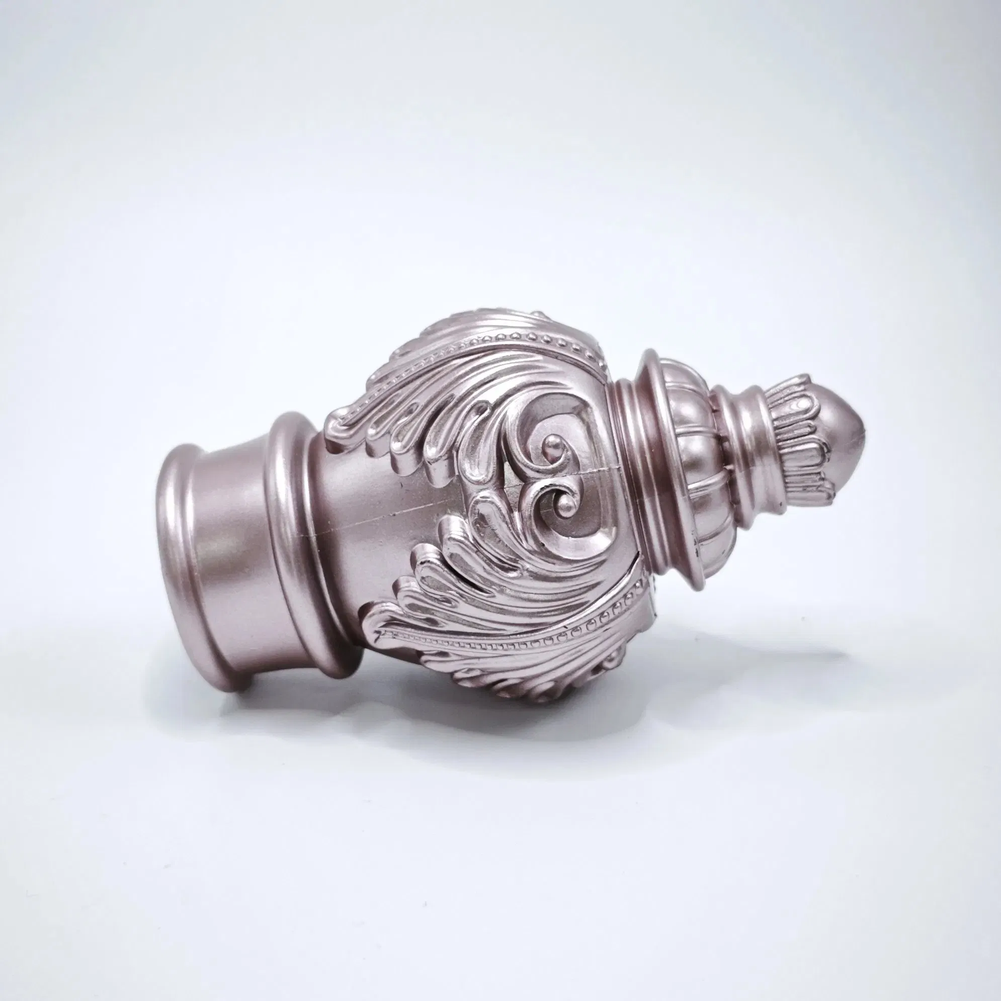 Classic Roman Inspired Curtain Rod Embellishments