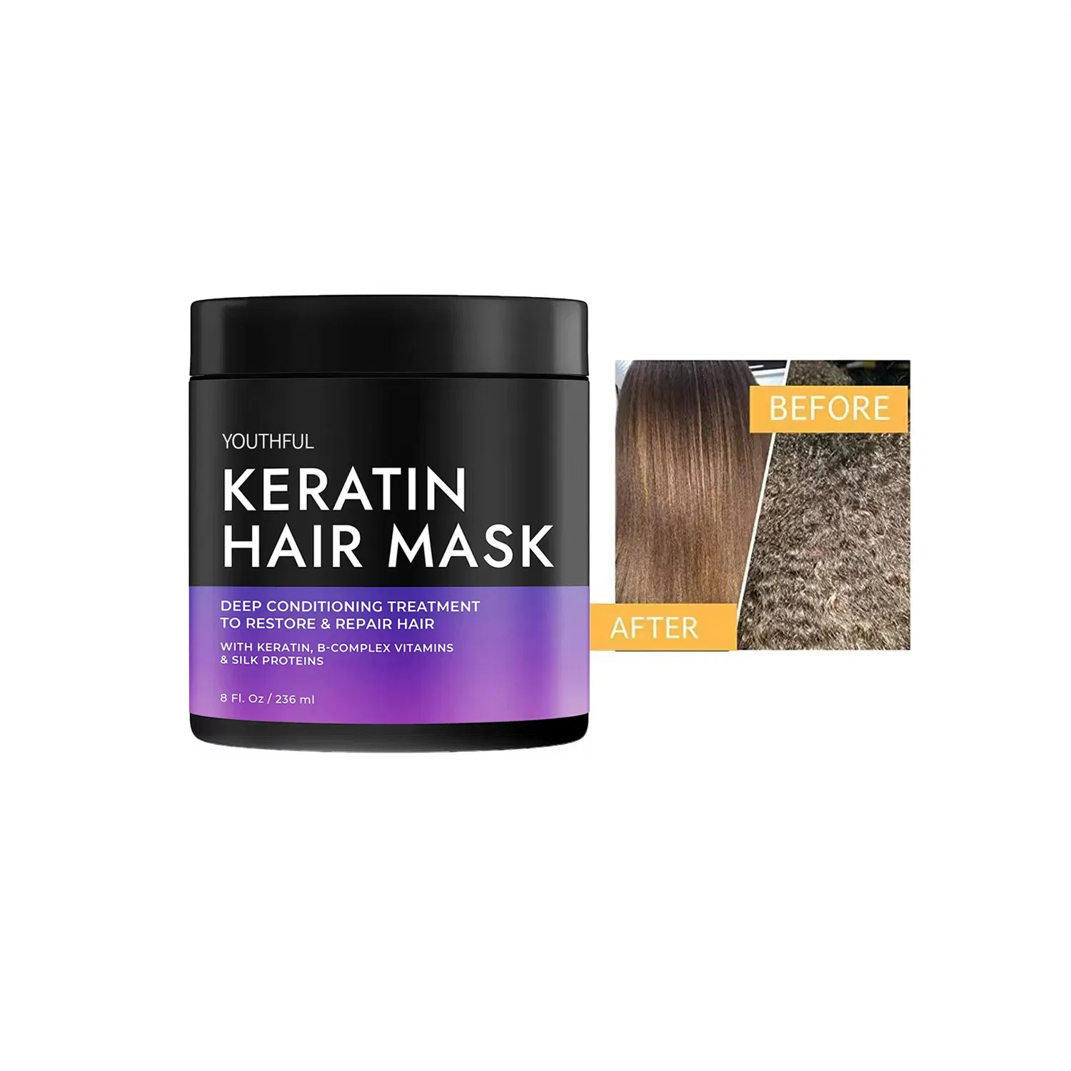 High Quality Keratin Deep Conditioning Moisturizing Hair Mask
