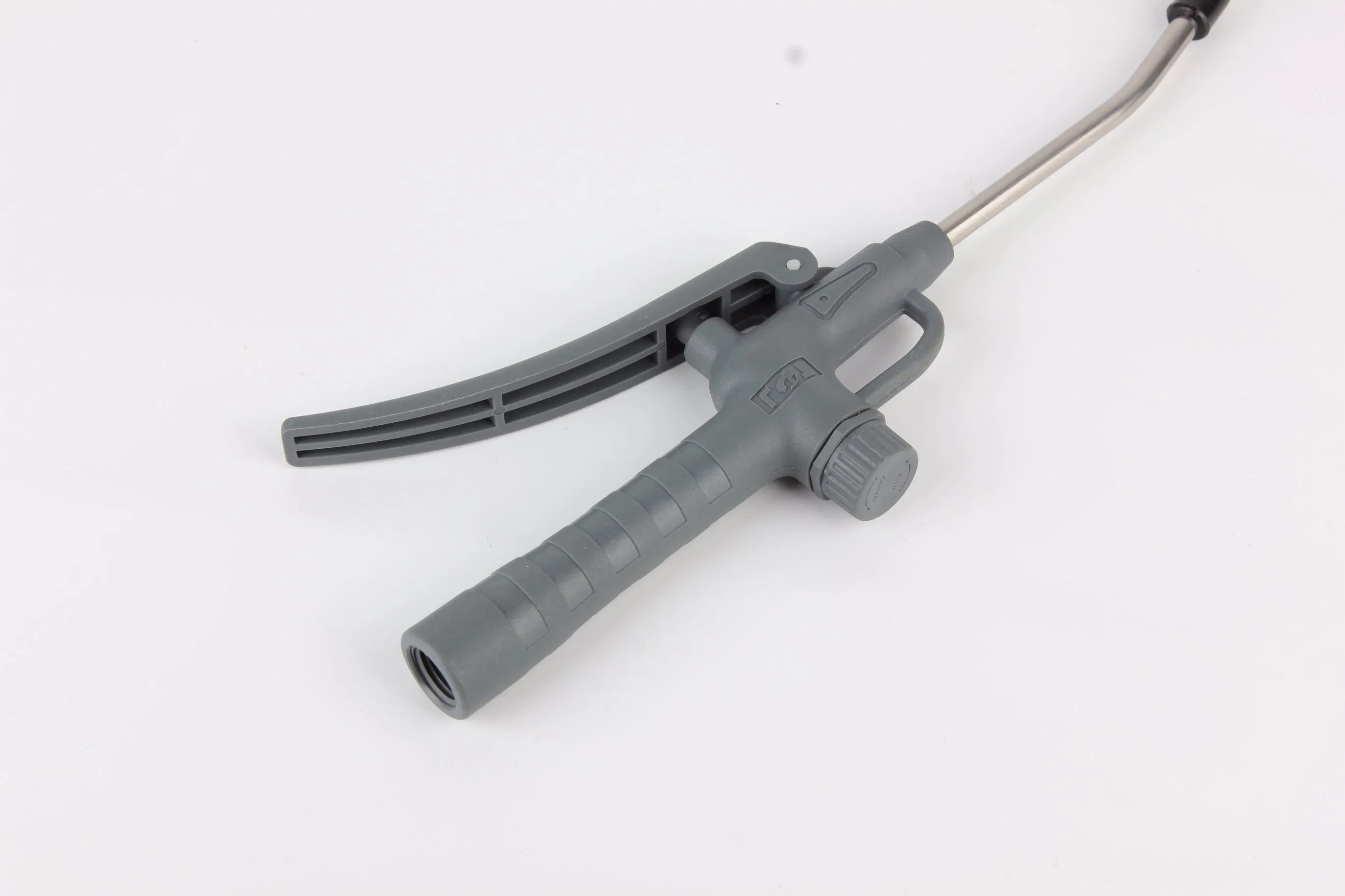 Пневматический обдувочный пистолет серый для чистки авто