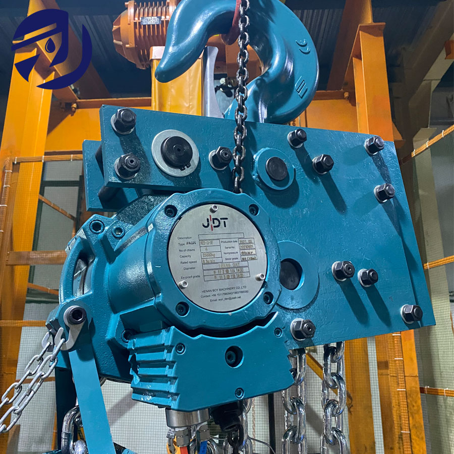 Взрывозащищенный пневматический таль 0.25-100 тонн