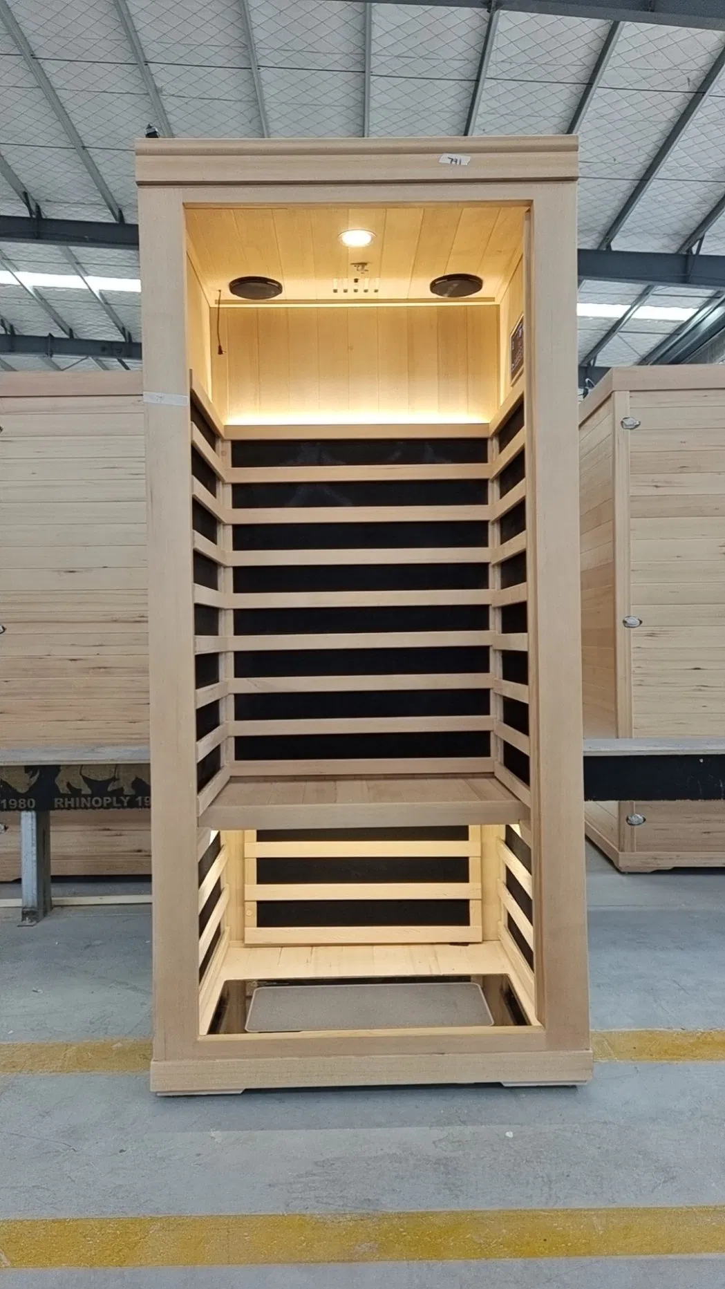 Инфракрасная сауна V Health из канадской хемлока