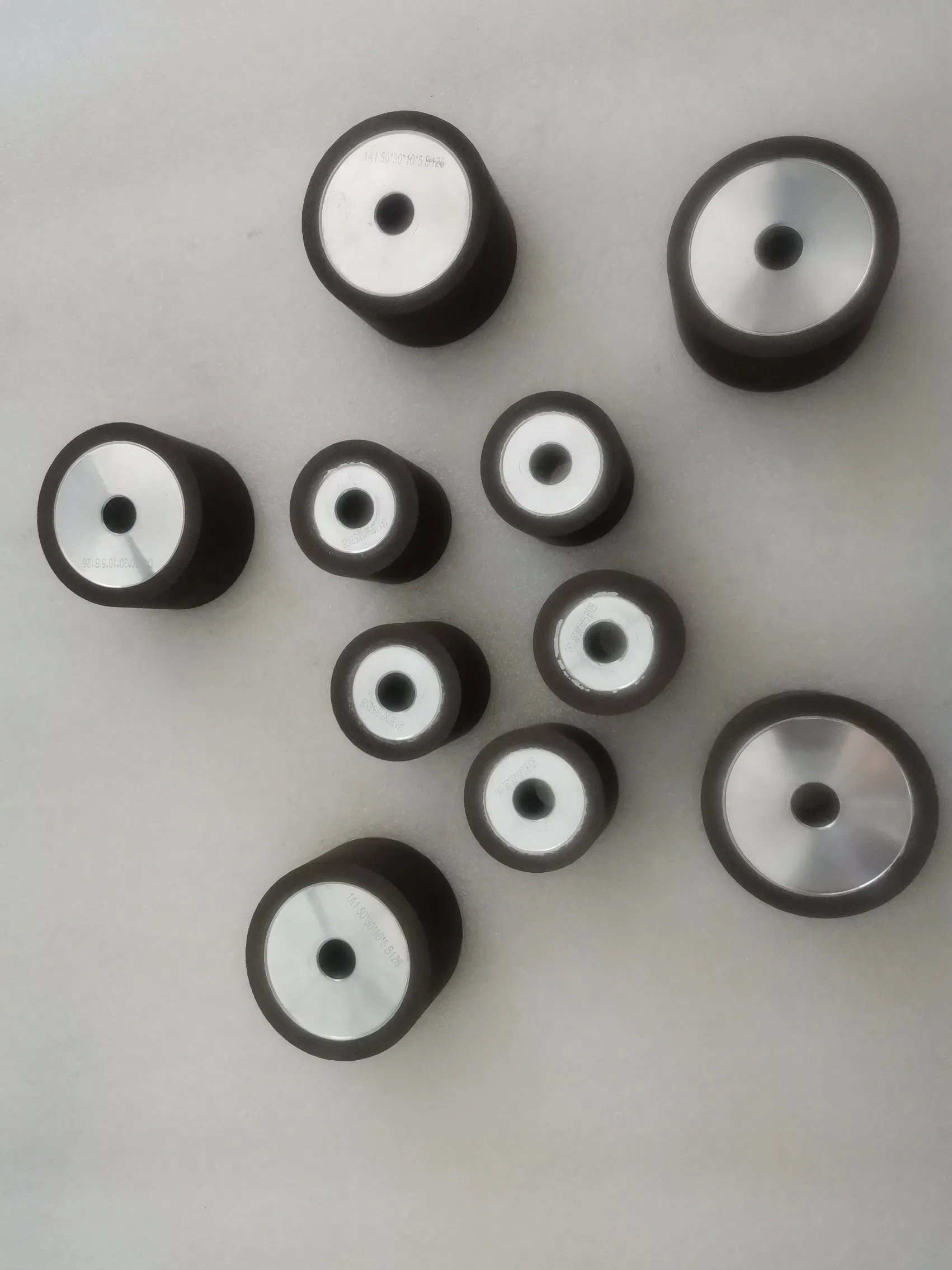 Resin Bond Grind Diamond CBN Grinding Wheel for Tempered Materials 58-60 HRC 1A1 Shape