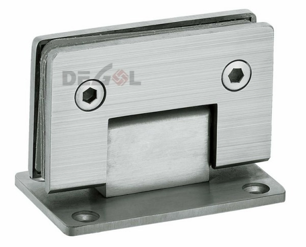 304 Stainless Steel Frameless Glass Black Patch Fitting 90 Degrees Glass Patch Fitting