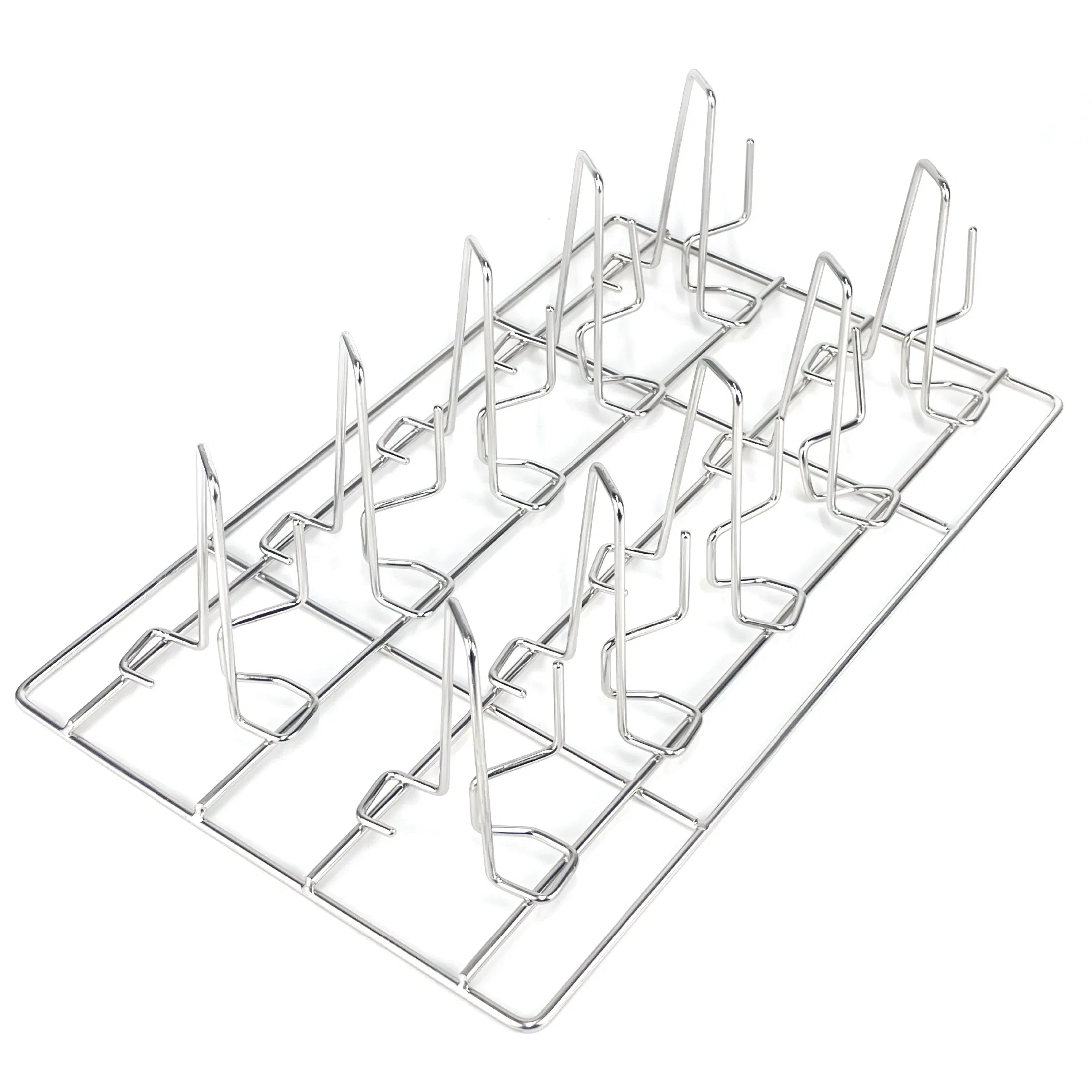 Custom Commercial Heavy-Duty Chicken Grill Rack, Food Grade Meat & Poultry Tools for Baking Grill Rack Oven Stove Use