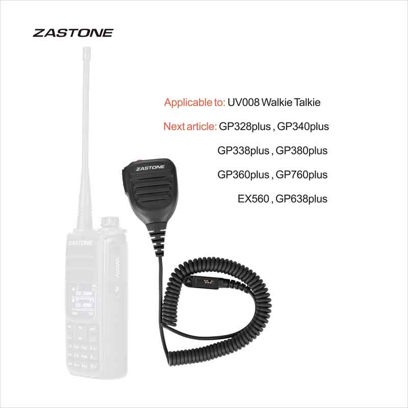 Громкоговоритель-микрофон Zastone UV008 для раций Motorola