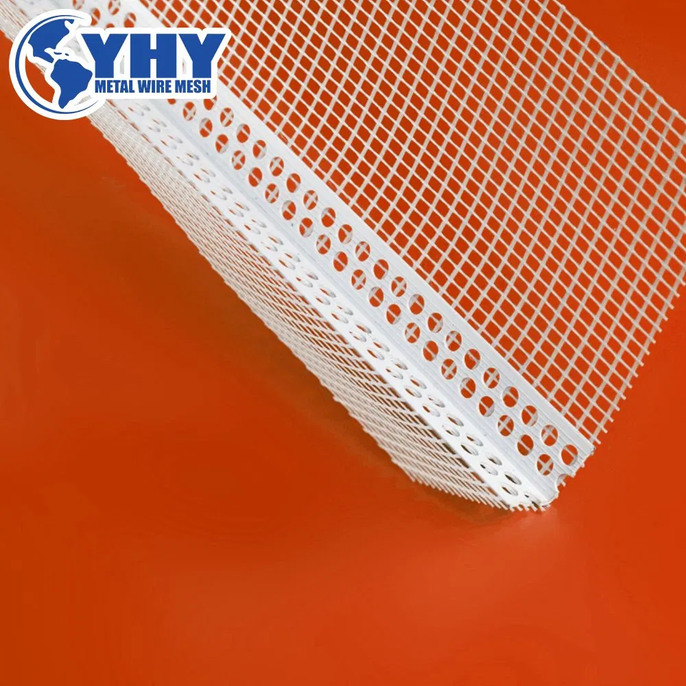 Angle Bead PVC Plastic Corner Beads with Fiberglass Mesh